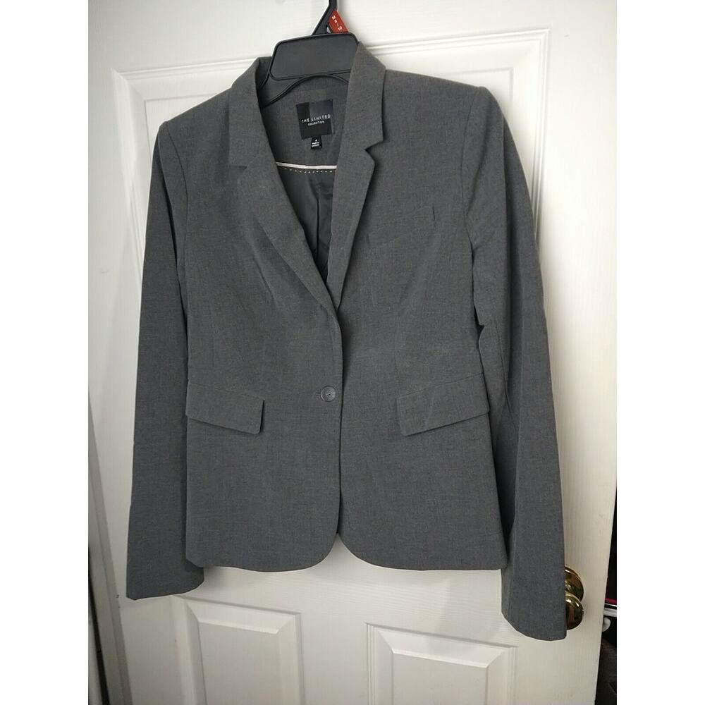 The Limited Gray Tailored Blazer